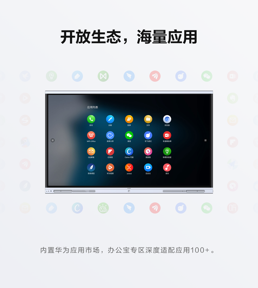 Huawei/华为办公宝协作平板Pro智能会议平板65寸86寸(图11)